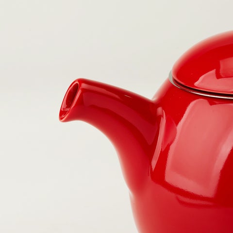 24oz Blue Curve Teapot w/Infuser