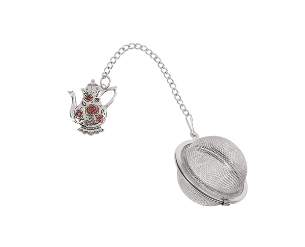Infuser - Teapot w/ Pink Roses